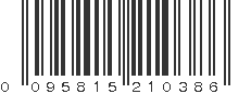 UPC 095815210386