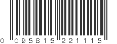 UPC 095815221115