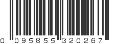 UPC 095855320267