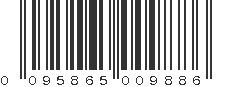 UPC 095865009886