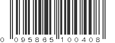 UPC 095865100408