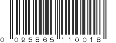 UPC 095865110018