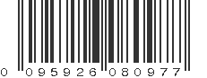 UPC 095926080977