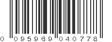 UPC 095969040778