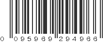 UPC 095969294966