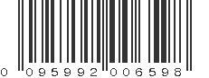 UPC 095992006598