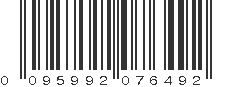 UPC 095992076492