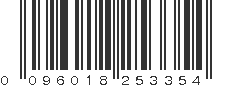 UPC 096018253354
