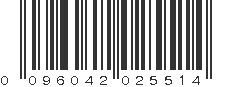 UPC 096042025514