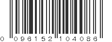 UPC 096152104086