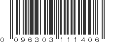 UPC 096303111406