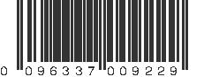 UPC 096337009229