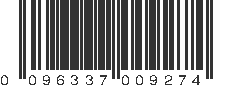 UPC 096337009274