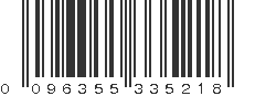 UPC 096355335218