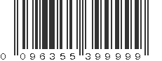 UPC 096355399999