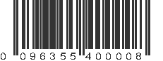 UPC 096355400008