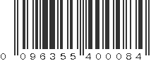 UPC 096355400084