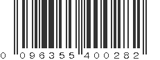 UPC 096355400282