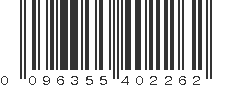 UPC 096355402262