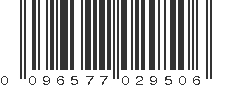 UPC 096577029506