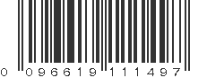 UPC 096619111497