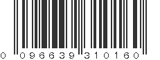UPC 096639310160
