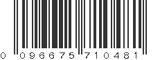 UPC 096675710481