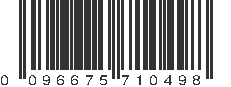 UPC 096675710498