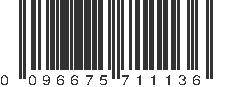 UPC 096675711136