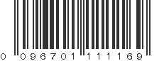 UPC 096701111169