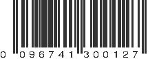 UPC 096741300127