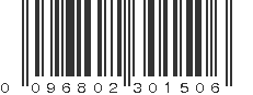 UPC 096802301506