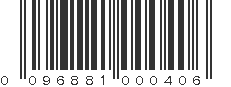 UPC 096881000406