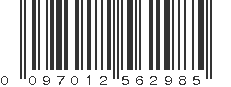 UPC 097012562985