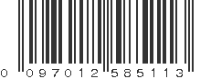 UPC 097012585113