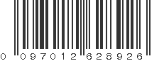 UPC 097012628926