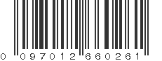 UPC 097012660261