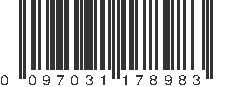 UPC 097031178983