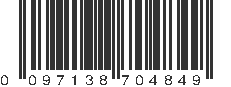 UPC 097138704849