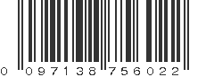 UPC 097138756022