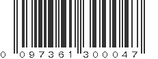 UPC 097361300047