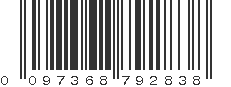 UPC 097368792838