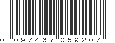 UPC 097467059207