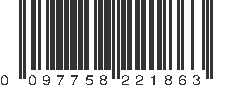 UPC 097758221863