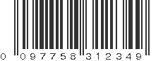 UPC 097758312349