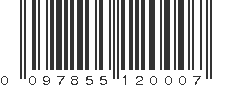 UPC 097855120007