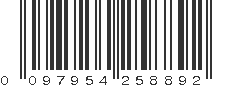 UPC 097954258892