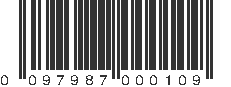 UPC 097987000109