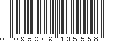 UPC 098009435558