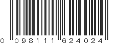 UPC 098111624024